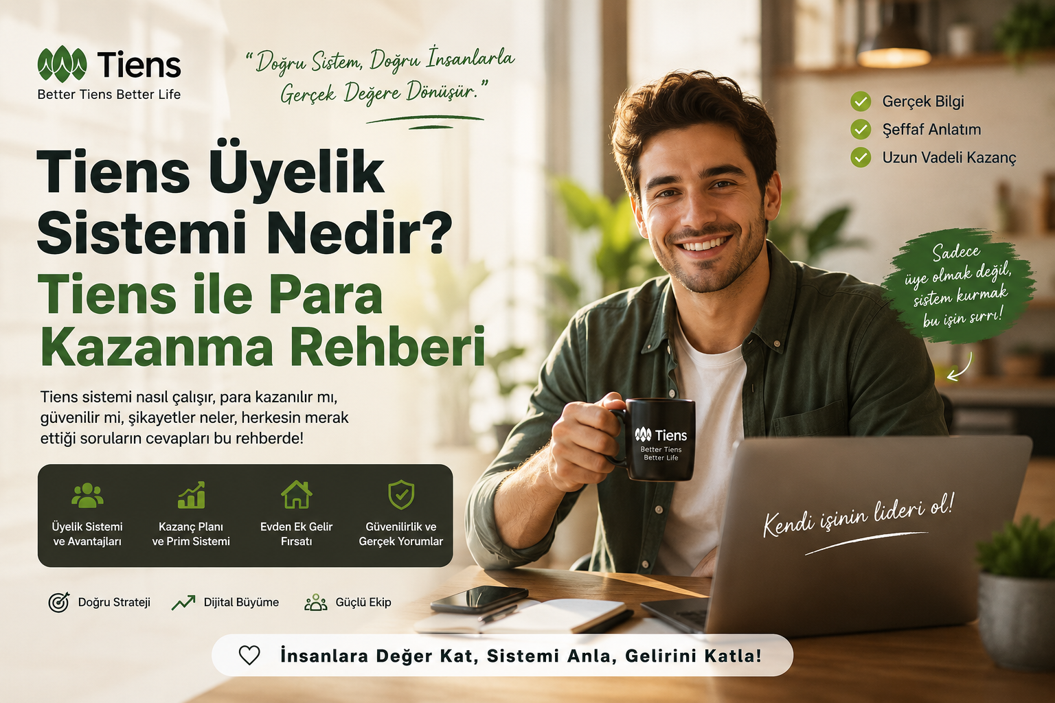 Tiens Üyelik Sistemi Nedir? Tiens ile Para Kazanılır mı? Dev Network Marketing Rehberi